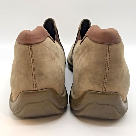 Cole Haan Tan Nubuck Leather Loafers Men\'s 13M Causal Double Gusset 161 CO4496 main image 5